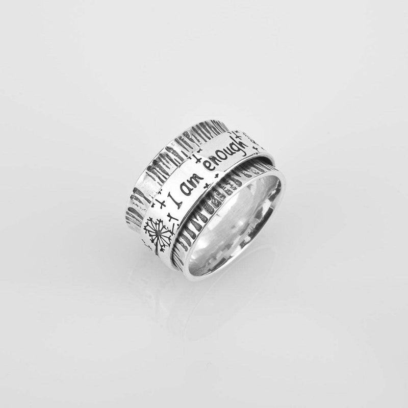 Inspirational Silver Ring