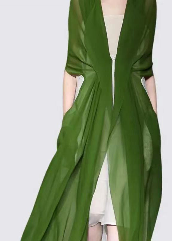 Italian Brown Silk Dress Long Sleeves