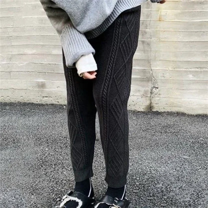CD | Pantaloni eleganți cu model pentru femei