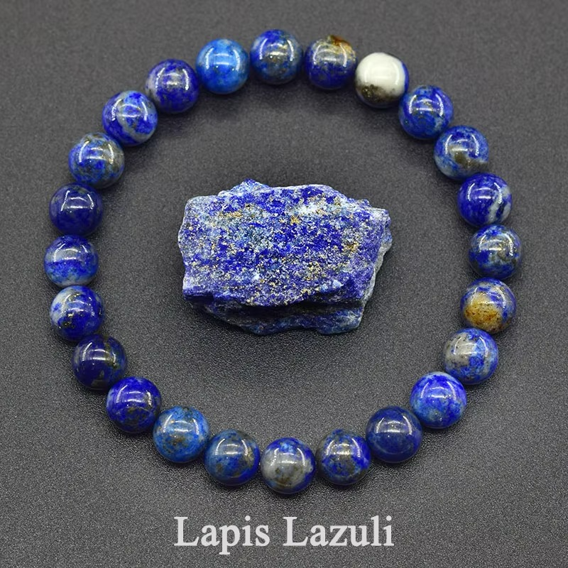 Lapis Lazuli Beaded Bracelet