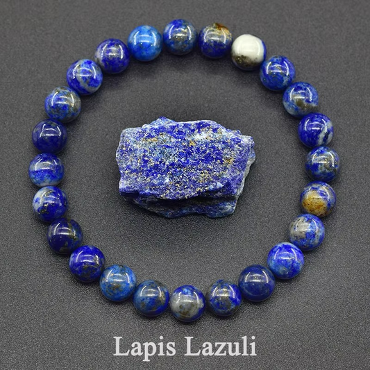 Lapis Lazuli Beaded Bracelet