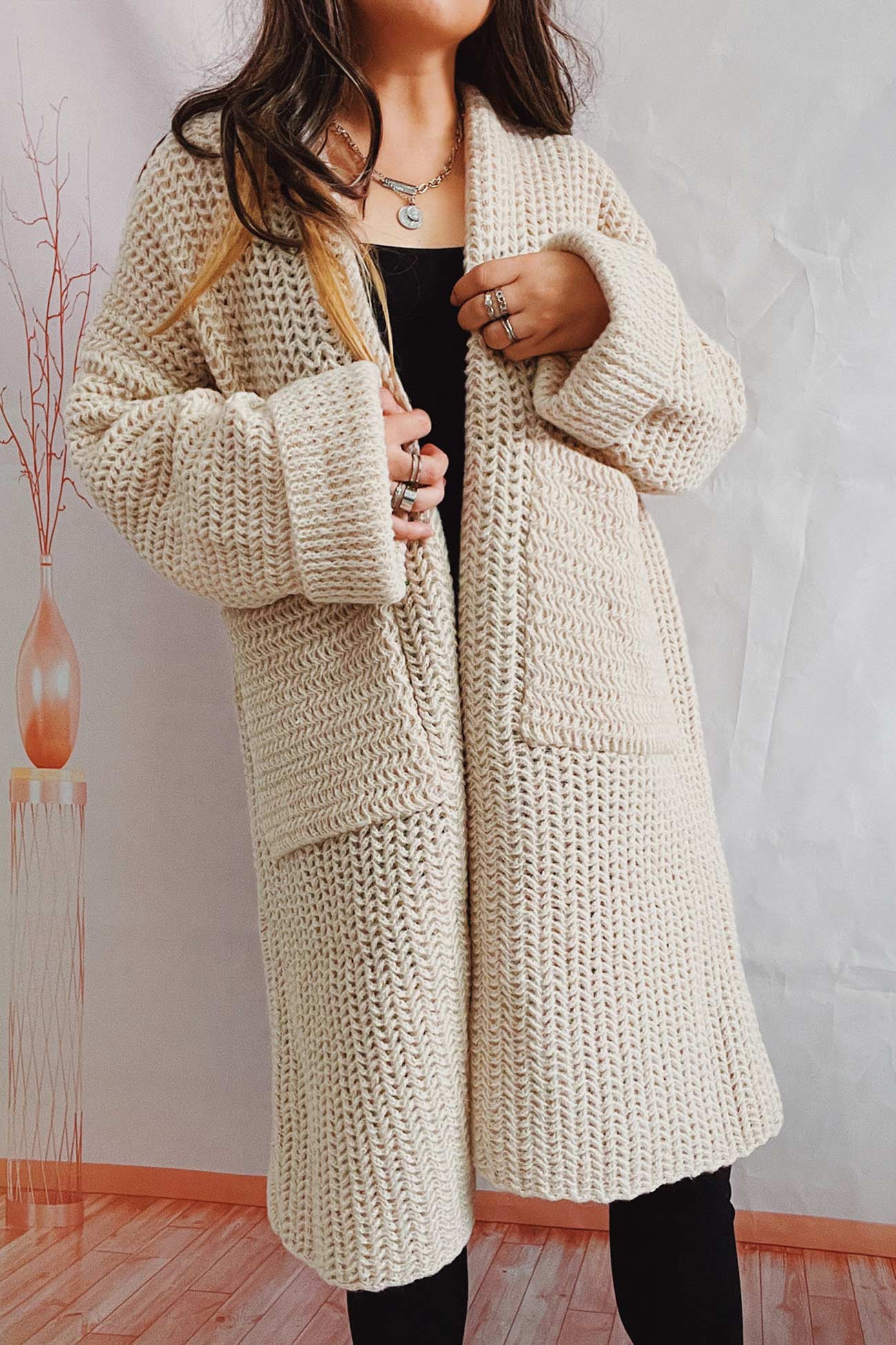 CD | Cardigan de iarnă la modă și fără efort