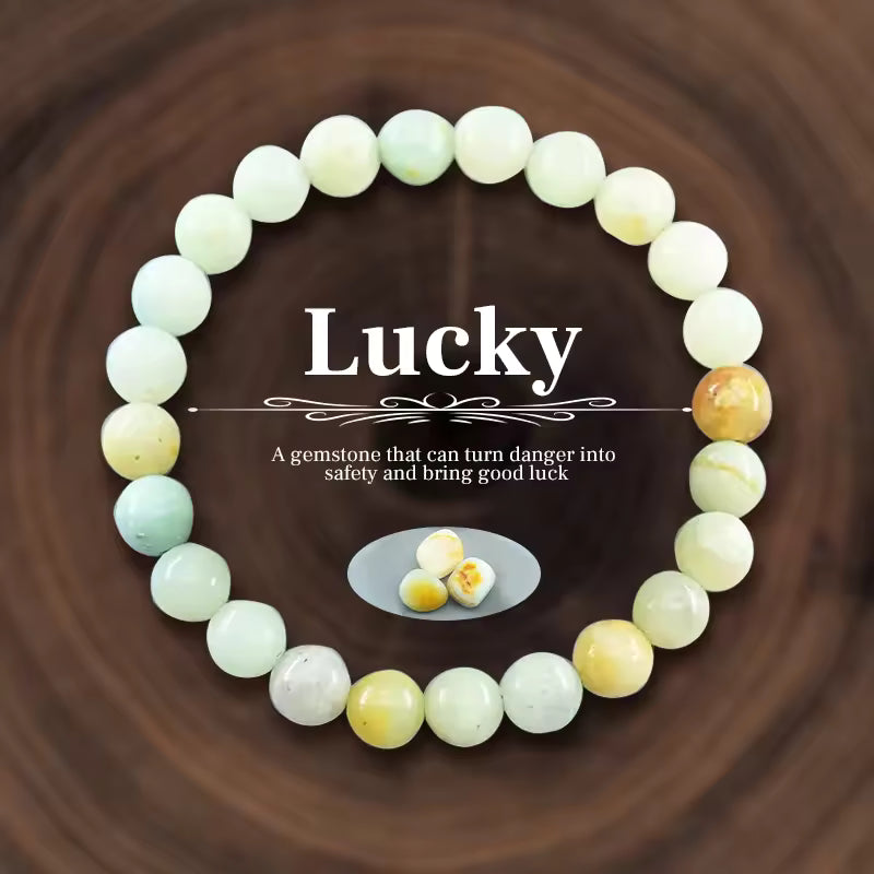 Lucky Jade Beaded Bracelet