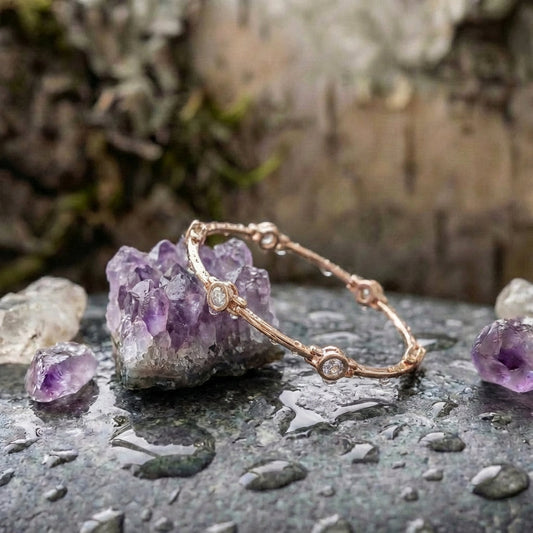 Luxury Zircon Rose Gold Bracelet
