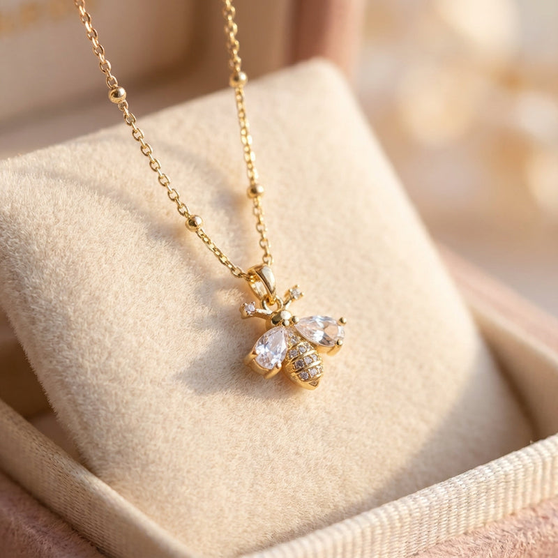 Melissa Dainty Bee Necklace