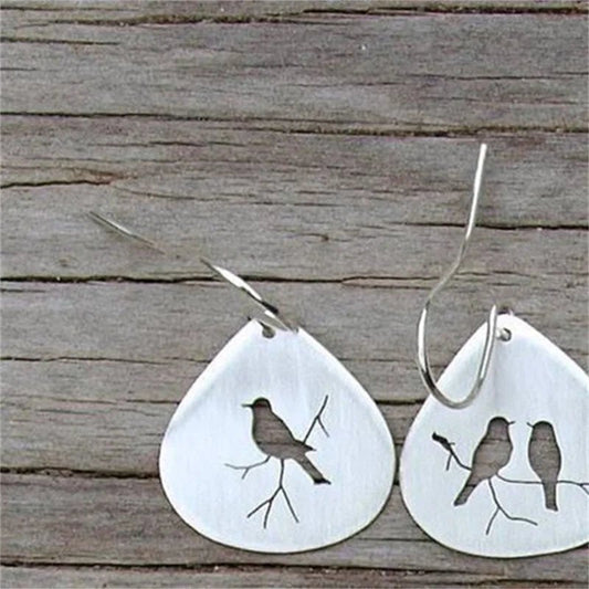 Minimalist Bird Earrings
