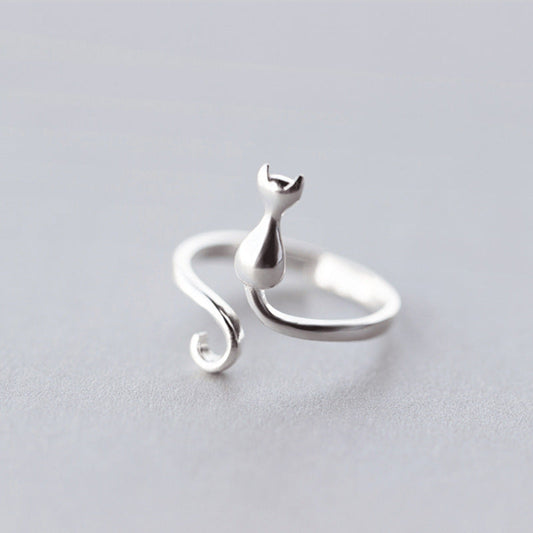 Minimalist Cat Ring