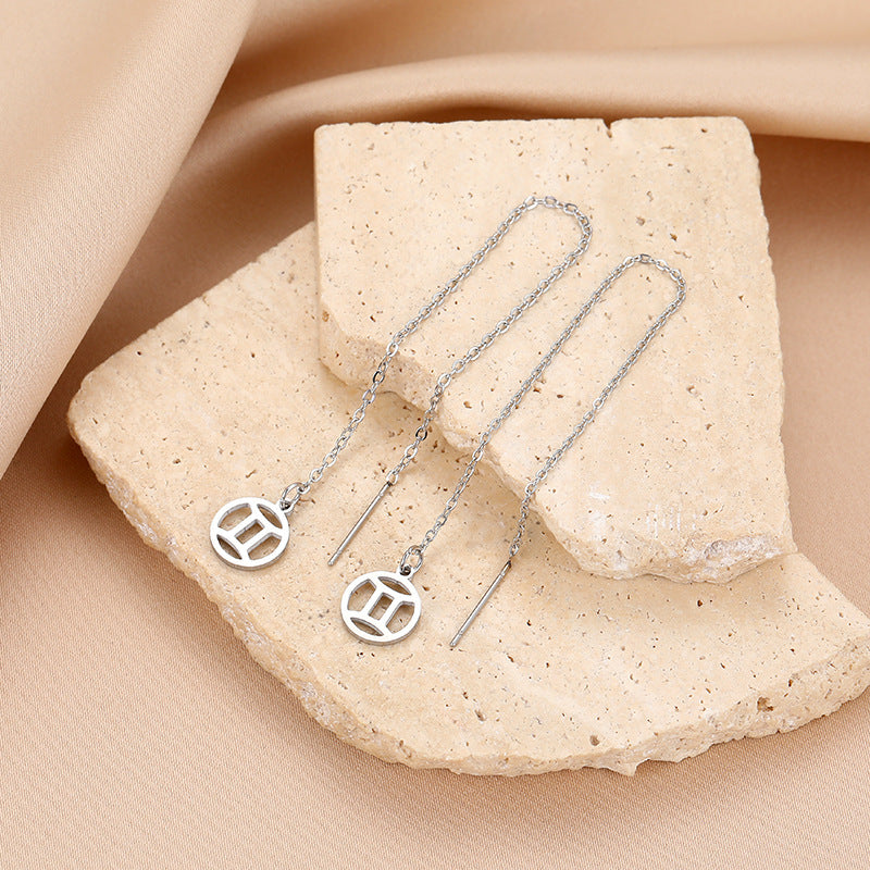 Minimalist Circle Earrings