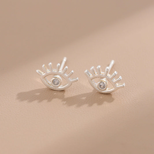 Minimalist Eye Earrings