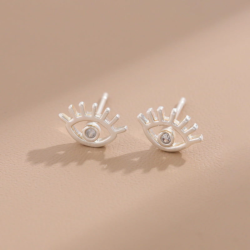 Minimalist Eye Earrings