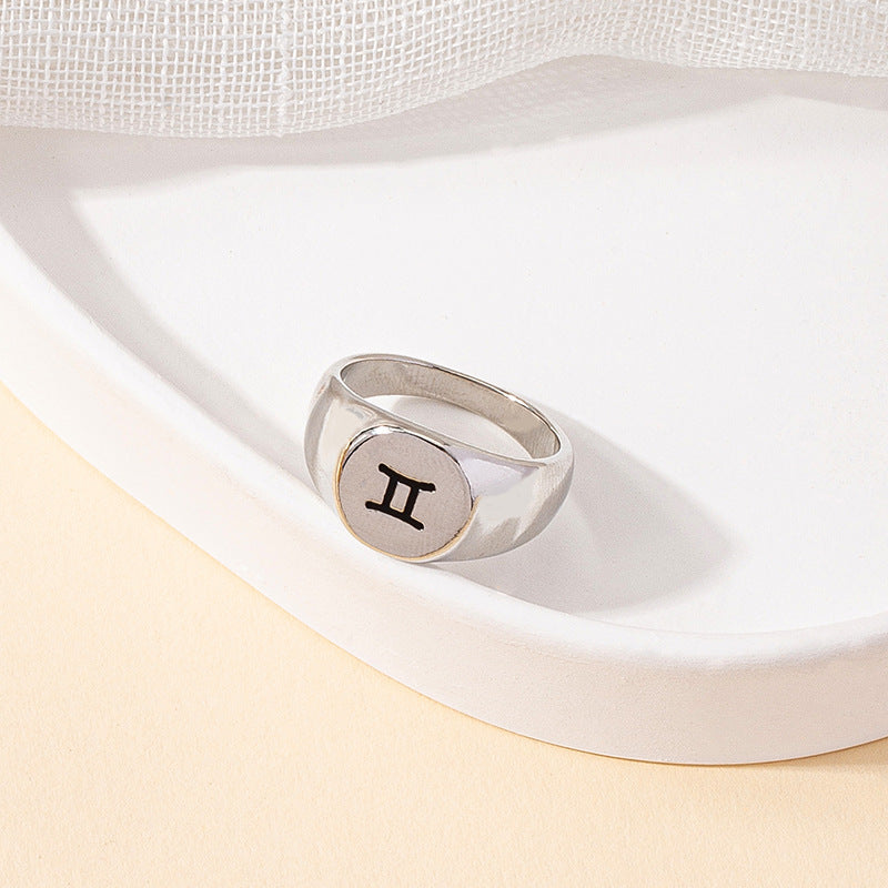 Minimalist Gemini Ring