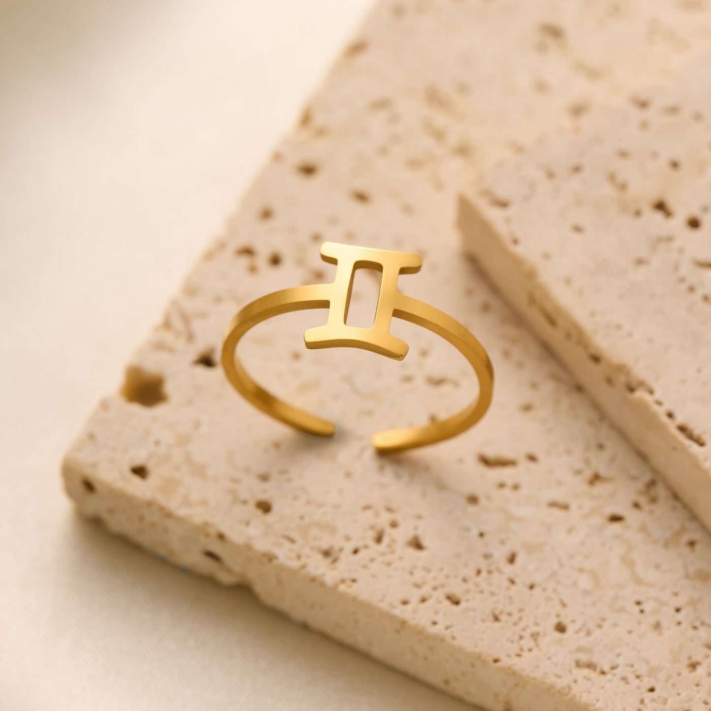 Minimalist Gemini Ring