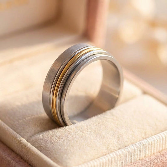 Minimalist Spinner Ring