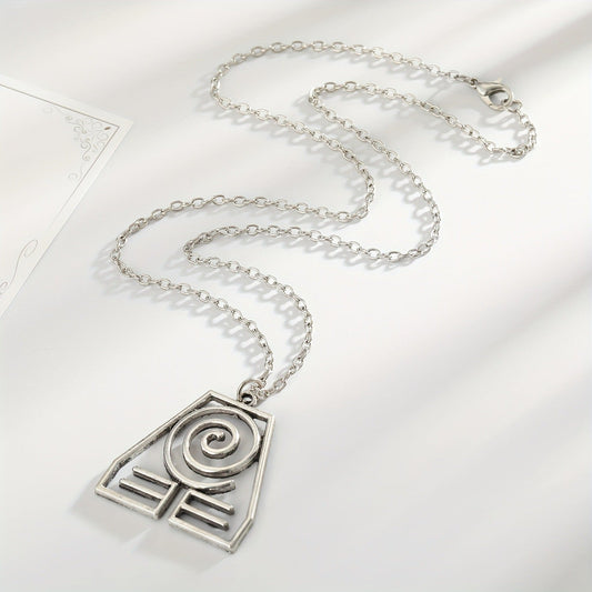 Minimalist Spiral Necklace