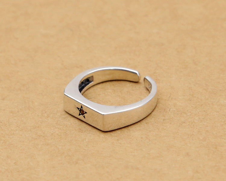 Minimalist Star Ring