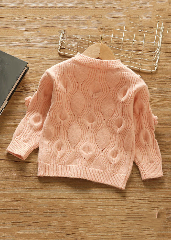 Modern Blue O-neck Button Patchwork Knit Cardigan Fall