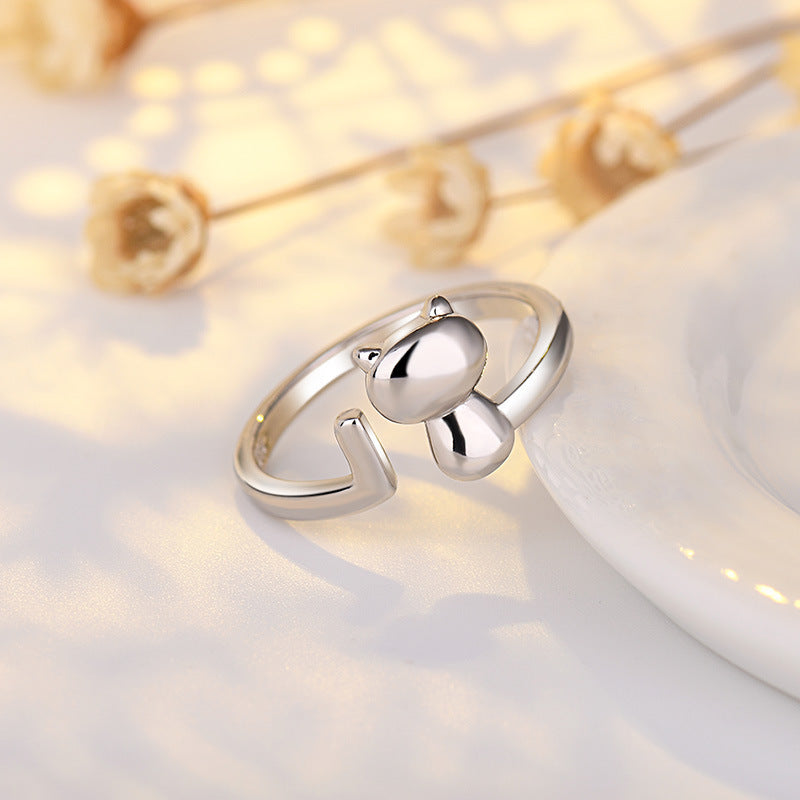 Modern Pearl Ring