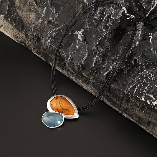 Modern Stone Necklace