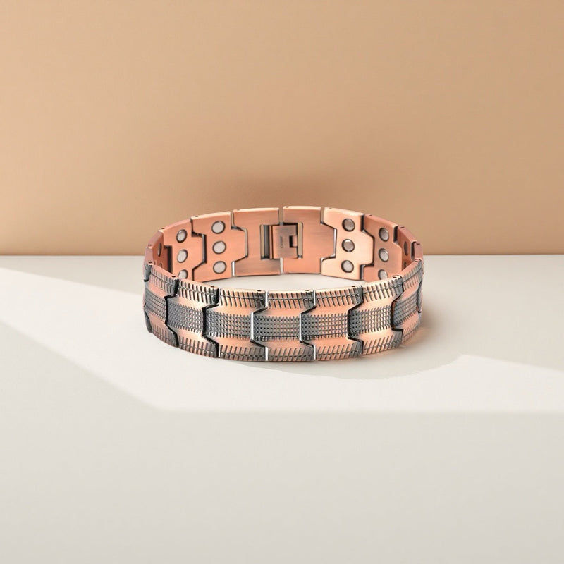 Modern Two Tone Bracelet