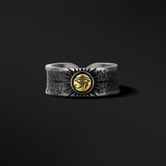 Mystical Eye Cuff Ring