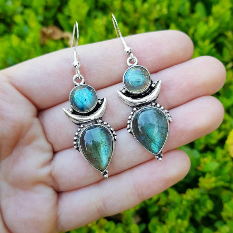 Mystical Labradorite Earrings