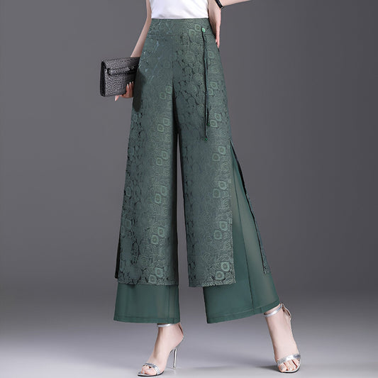 CD | Pantaloni largi eleganți, fără efort pentru vară
