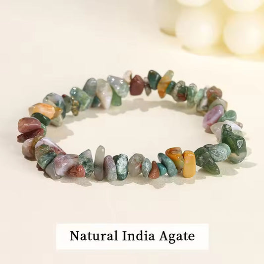 Natural India Agate Bracelet