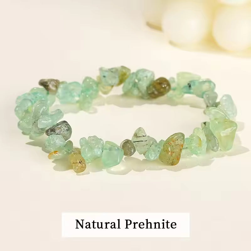 Natural Prehnite Bracelet