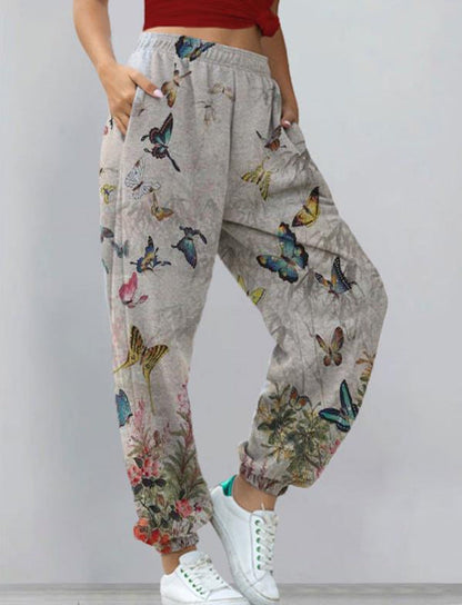 CD | Pantaloni eleganți și eleganți cu imprimeu streetwear