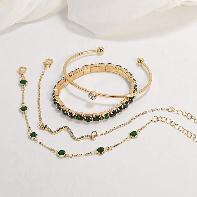 Sorina Feldwyn Gold Bracelet Set