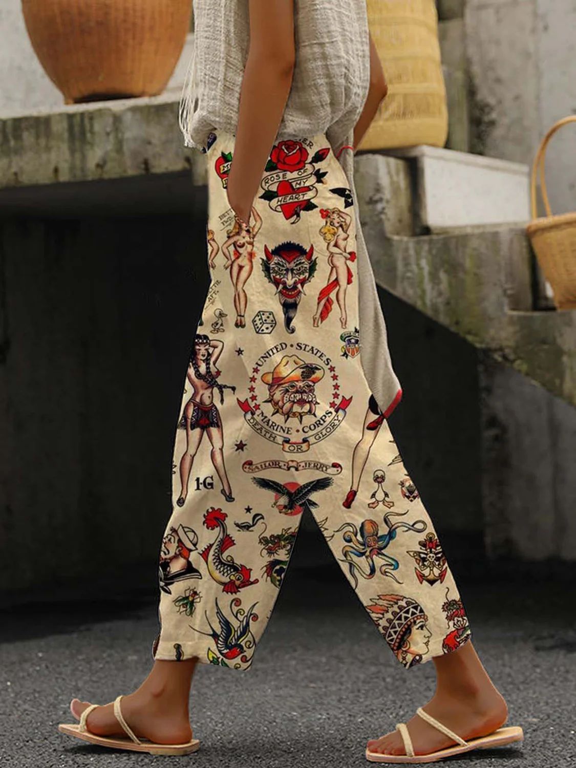 Cool și casual Pantaloni