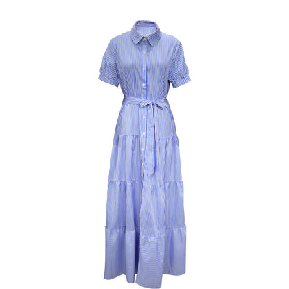 CD | Moda dungi mâneci vrac Midi rochie pantaloni scurți