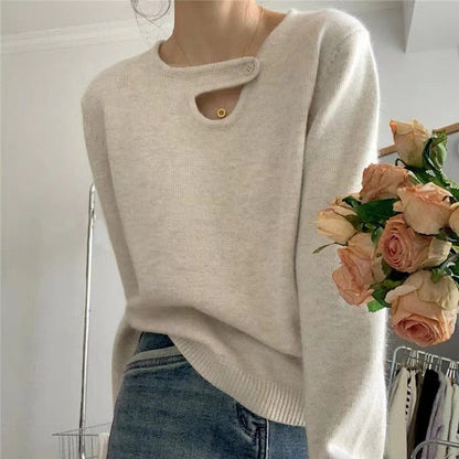 CD | Pulover elegant cu butoane