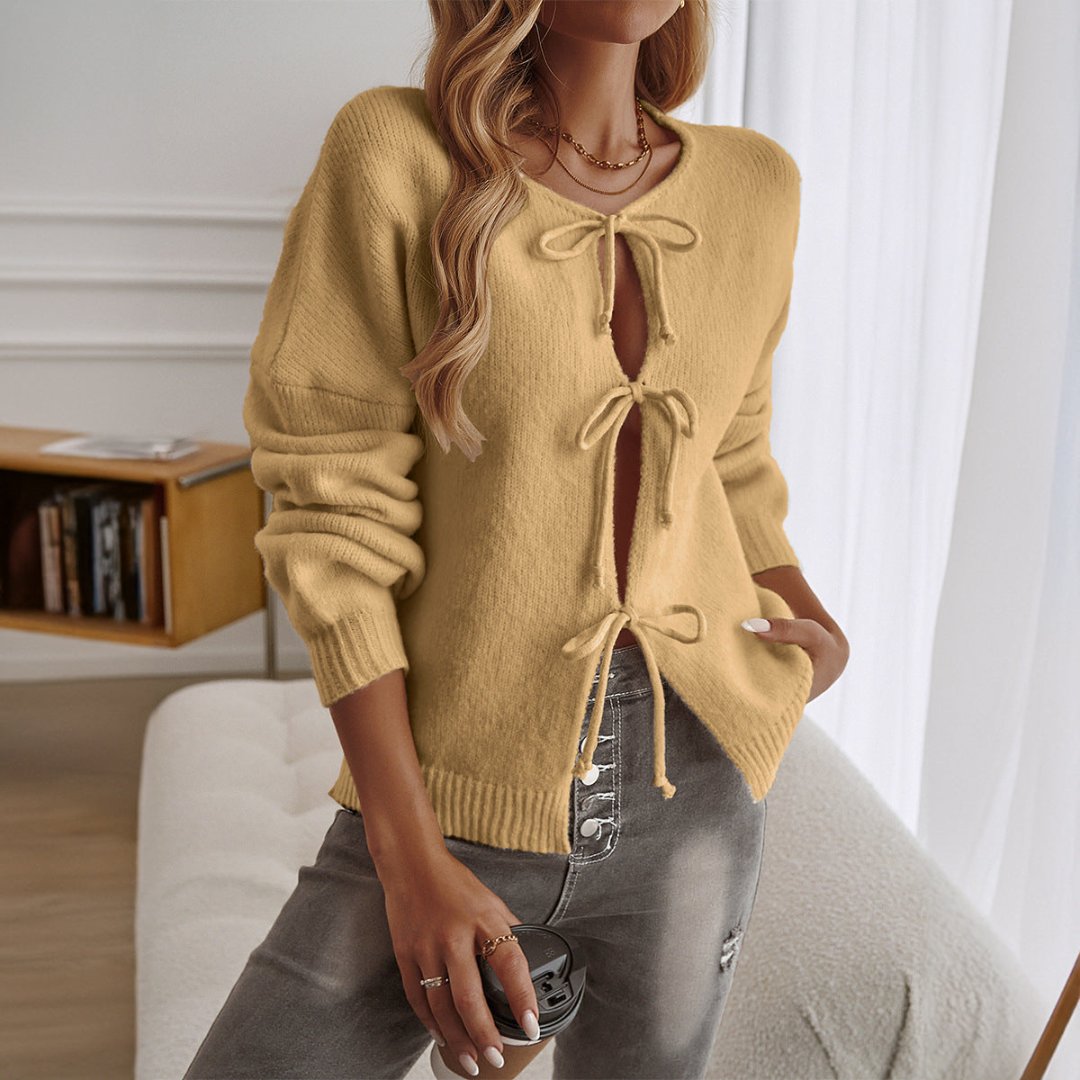 CD | Cardigan de iarnă simplu și elegant
