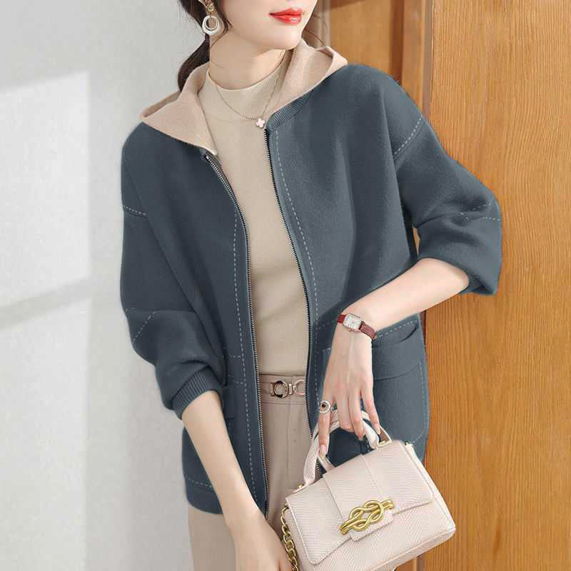 CD | Cardigan de iarnă simplu și elegant