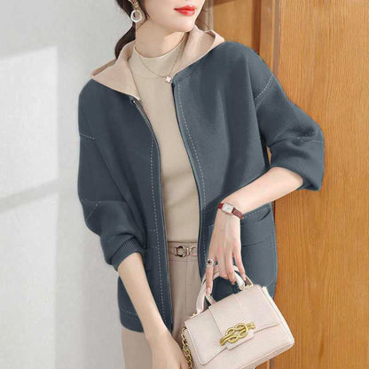 CD | Cardigan de iarnă simplu și elegant