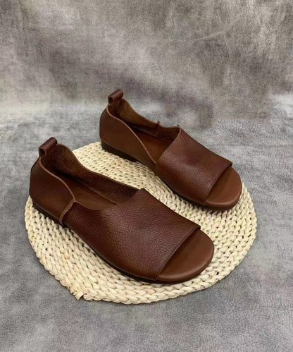 CD | Pantofi slip-on minimaliști, cu vârf deschis