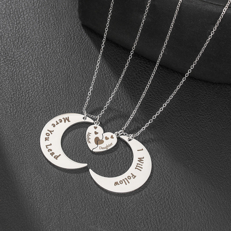 Personalized Moon Necklace