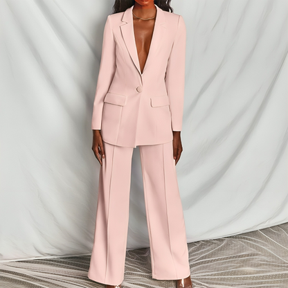 CD | Set elegant blazer și pantaloni pentru femei