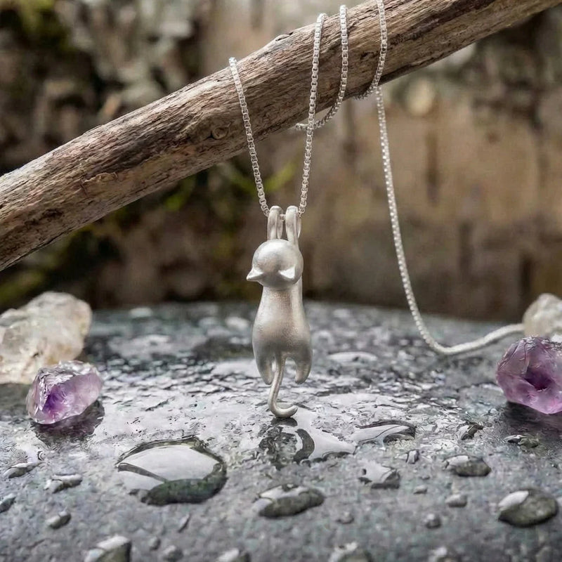 Playful Kitty Necklace
