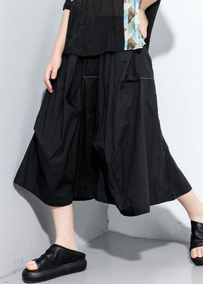 Asymmetrical Patchwork a Line Skirts Spring