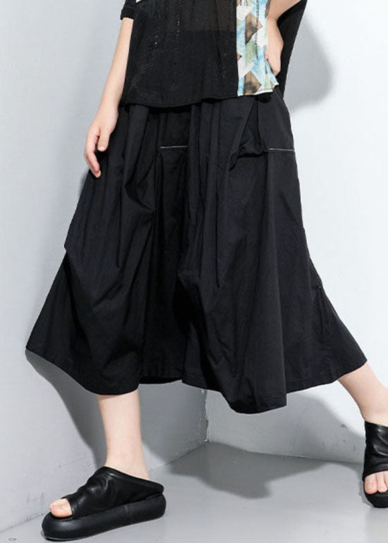 Asymmetrical Patchwork a Line Skirts Spring