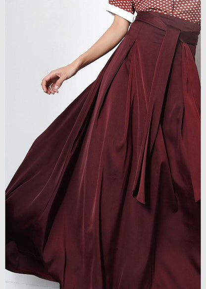Mulberry Patchwork Summer a Line Skirts