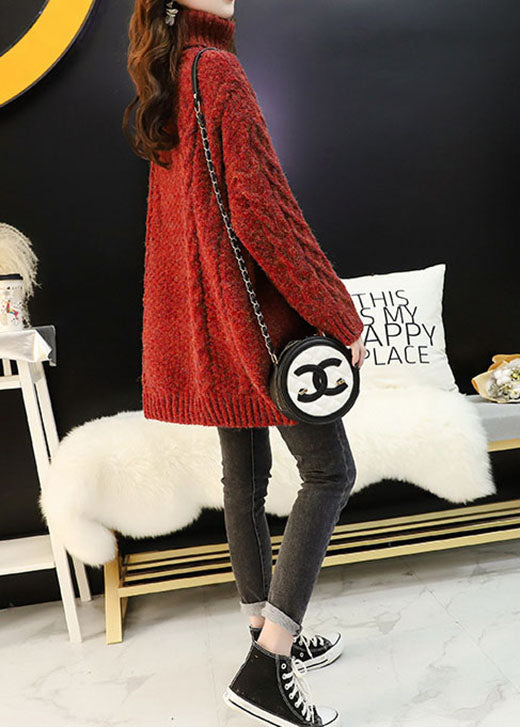 Mulberry Cozy Knit Sweater Winter