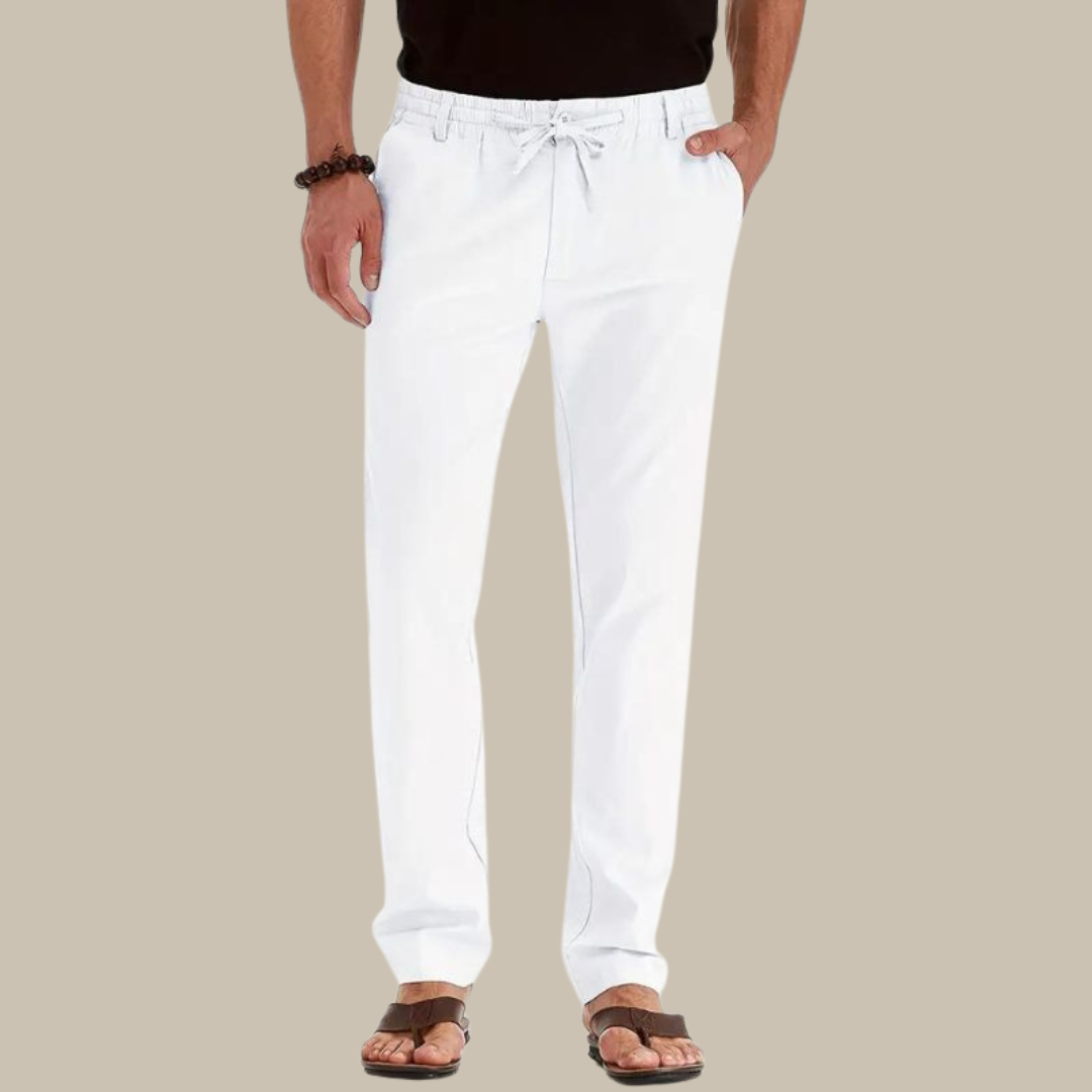 CD | Pantaloni casual de vară cu talie elastică