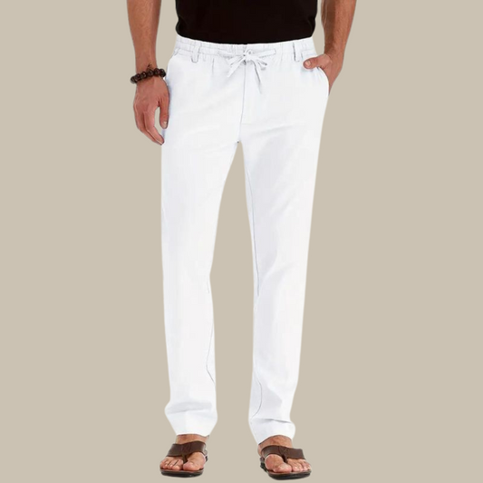 CD | Pantaloni casual de vară cu talie elastică