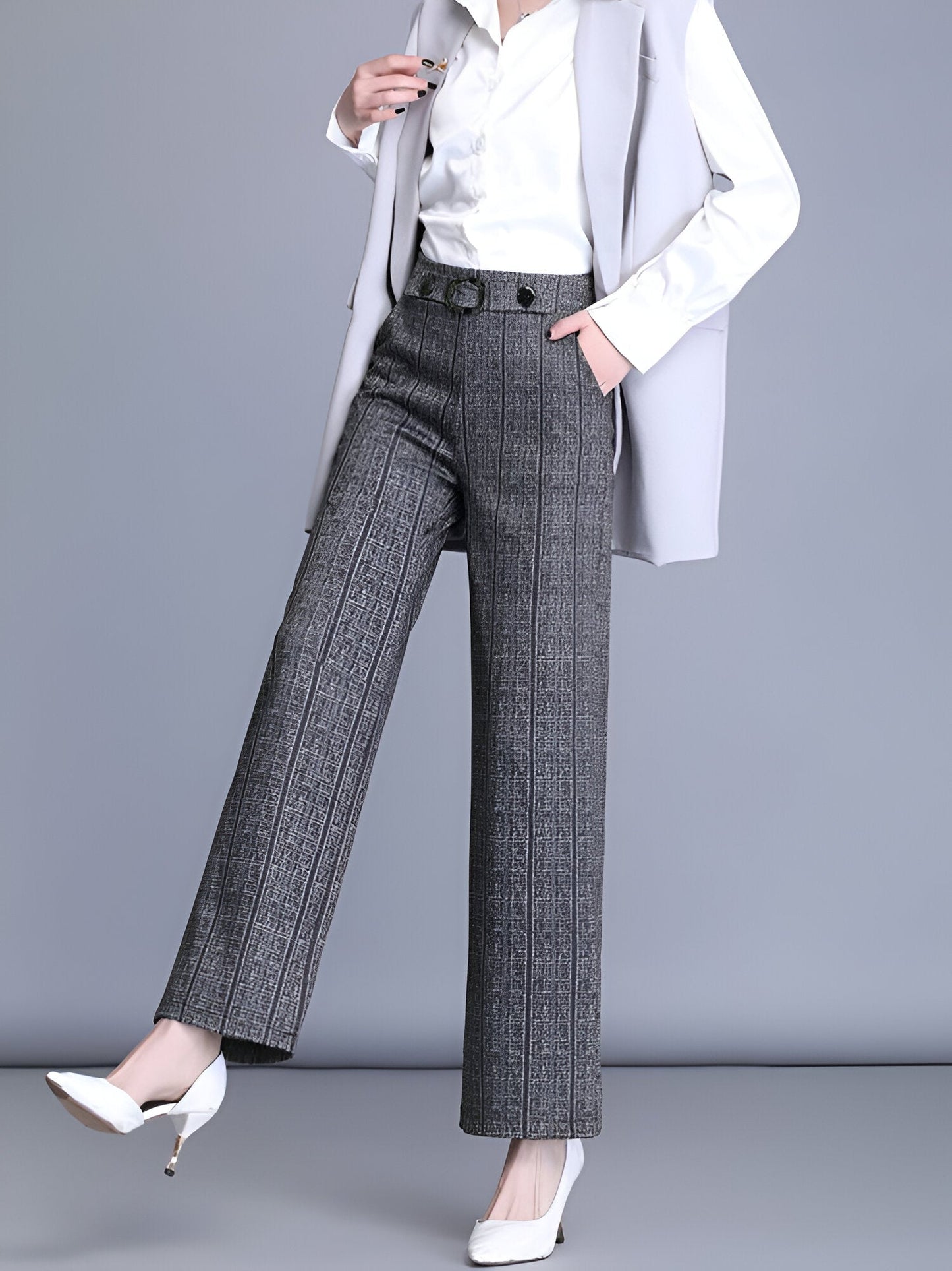 CD | Pantaloni de birou eleganți fără efort