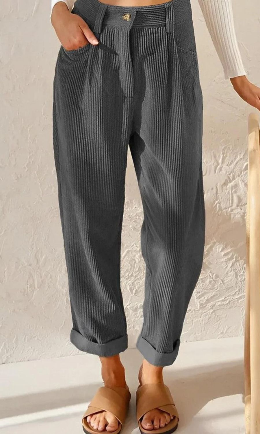 CD | Pantaloni eleganți de primăvară