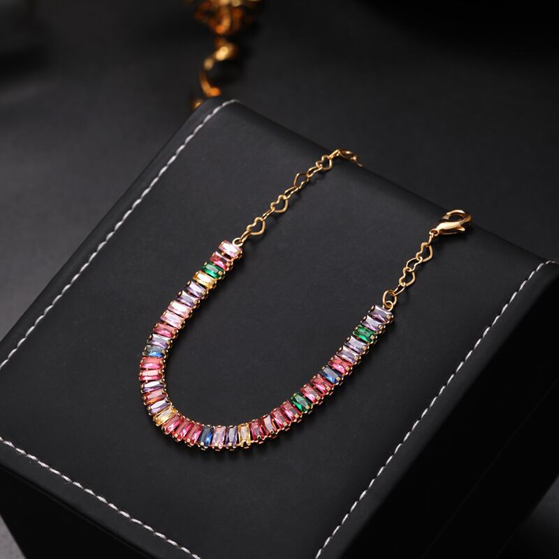 Rainbow Crystal Necklace