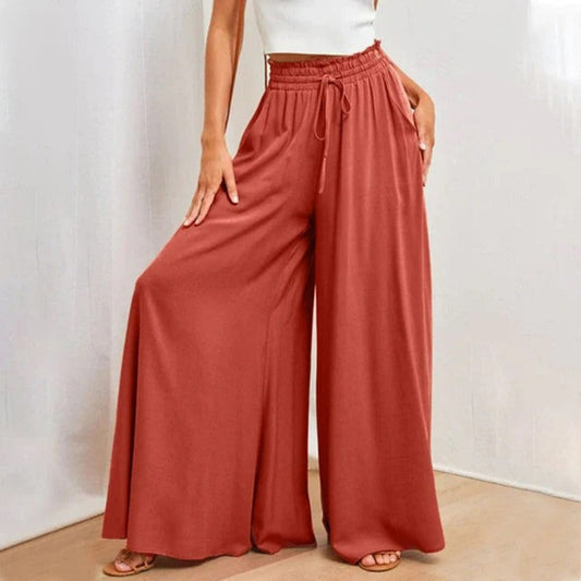 CD | Pantaloni eleganți cu picior lat pentru femei